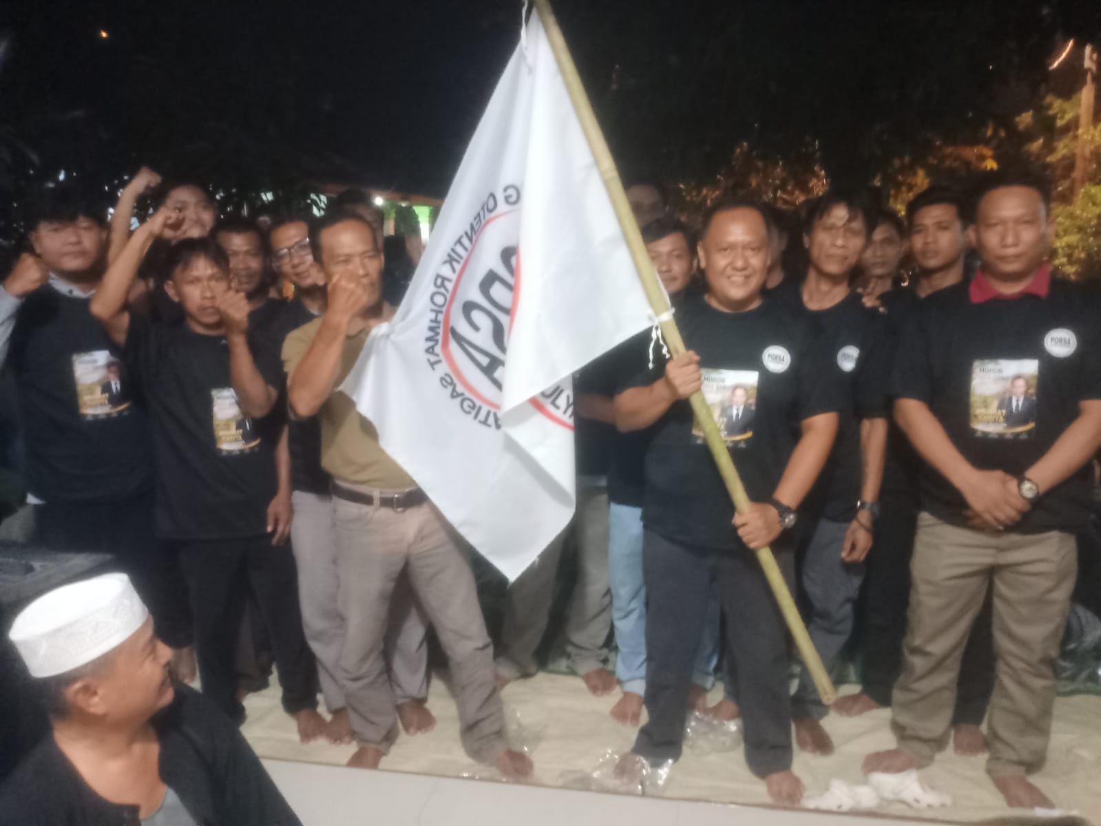Rohmat Sagita Deklarasikan Kesiapan Maju di Pilkades Desa Mulya Jaya