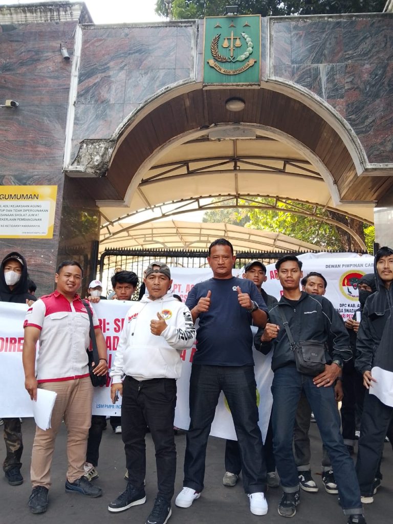 Penegakan Hukum di Asahan Dinilai Carut Marut, LSM PMPRI Geruduk Kantor Kejagung RI