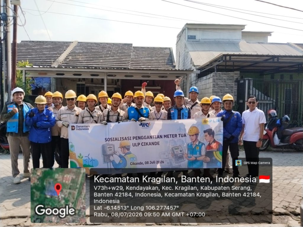 Pergantian kWh Meter Tua ULP Cikande di Wilayah Kecamatan Pamarayan Berjalan Sesuai SOP