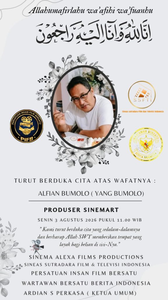 Produser SinemArt Alfian Bumulo Tutup Usia, Industri Perfilman Indonesia Berduka