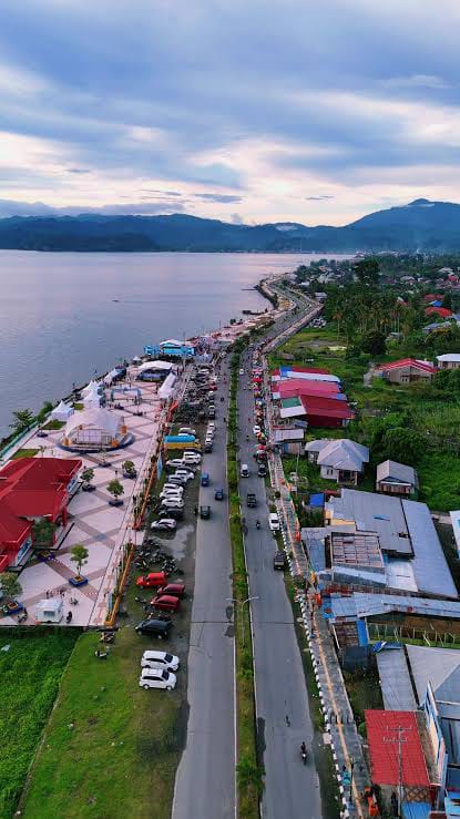 Warga Waspada, Buaya Diduga Muncul di Kawasan UMKM Milenial Halmahera Selatan