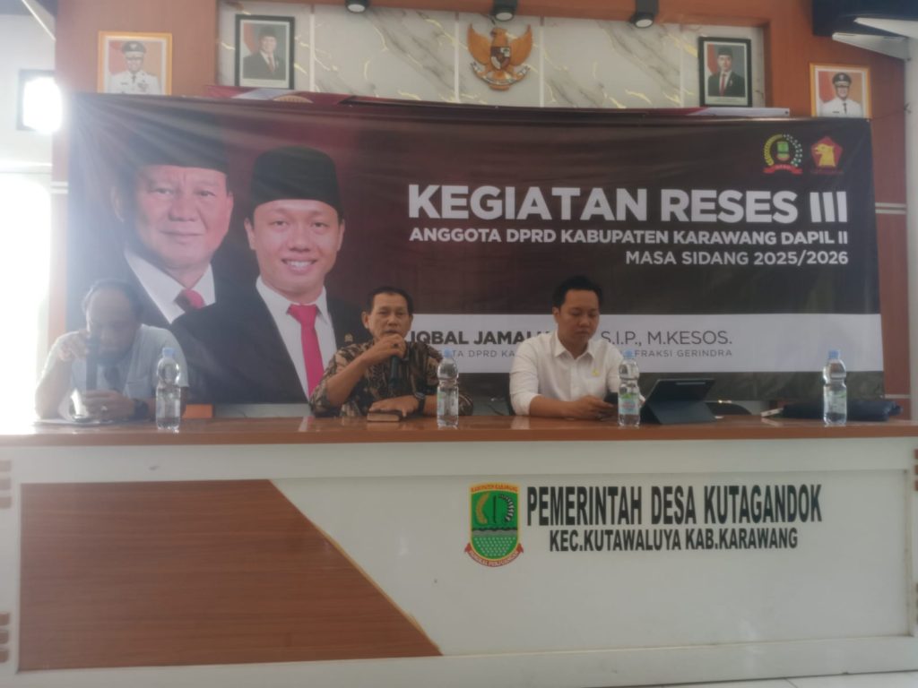 Reses Komisi IV DPRD Karawang, Iqbal Jamalul Lail Tampung Aspirasi Warga Dua Desa di Kutawaluya,