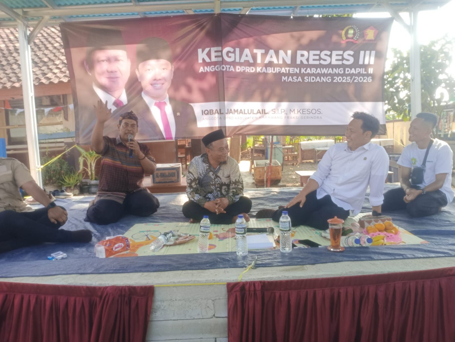 Reses Iqbal Jamalul Lail di Rengasdengklok, Warga Sampaikan Kebutuhan Infrastruktur hingga Air Bersih