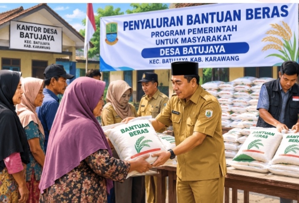 Dugaan Bantuan Beras di Batujaya Dipungut Rp30 Ribu, Warga Desak Penyaluran Diverifikasi, Diduga ada Pengendapan, Penegak Hukum Harap Gelar Perkara