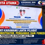 Bupati Karawang Lantik Pejabat Administrator, Pengawas dan Fungsional, Tekankan Integritas dan Pelayanan Publik