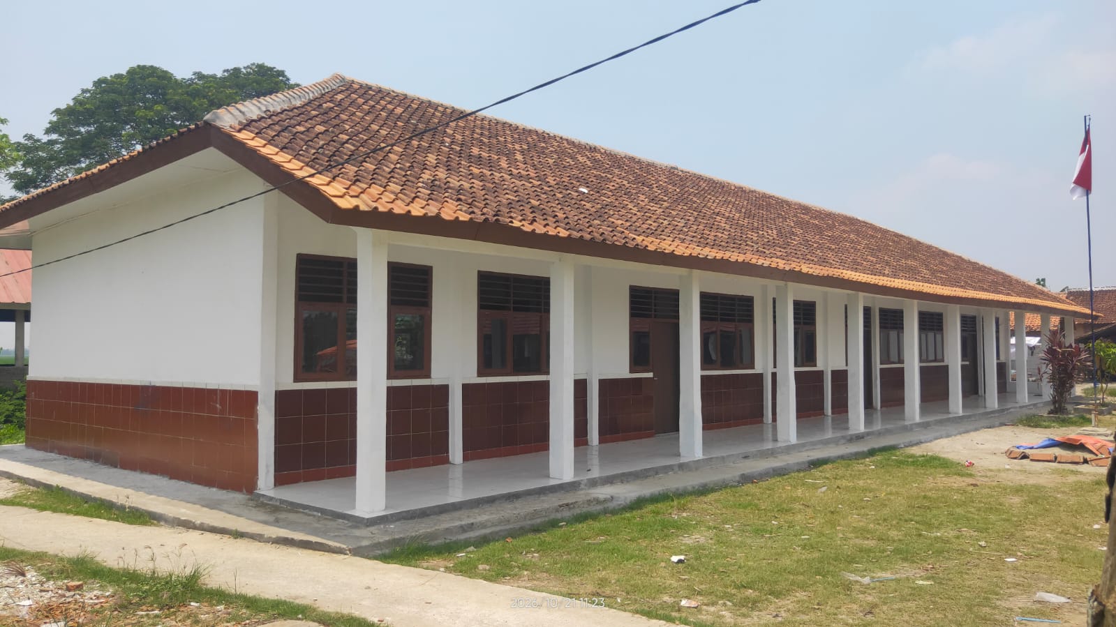 KEPSEK SDN SINDANGSARI III APRESIASI REHABILITASI GEDUNG SEKOLAH, DINILAI SESUAI HARAPAN